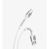 Linktech K552 Safe 3A Örgülü Metal Başlı USB Tip-C Şarj Kablosu