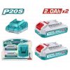 P20S 2Lİ 2.0 Ah TFBLI2001 AKÜ VE ŞARJ ALETİ SETİ