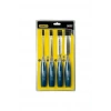 Stanley 0-16-129 İskarpela Seti Klasik Mavi Seri 4 Parça