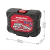 WORKPRO WP202541 3/8’ CR-V 24 Parça Metrik/İnç Ağır Hizmet Lokma Takımı