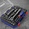 WORKPRO WP202566 1/4’ 3/8’’ Metrik/İnç 63 Parça Cr-V Profesyonel Lokma Takımı