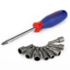 WORKPRO WP202566 1/4’ 3/8’’ Metrik/İnç 63 Parça Cr-V Profesyonel Lokma Takımı