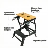 WORKPRO WP289027 100Kg 6 Kademe Ayarlanabilir Profesyonel Katlanabilir Çalışma Tezgâhı