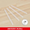 WORKPRO WP432002 11x200mm Sıcak Silikon Tabancası İçin 50 Adet Şeffaf Yedek Silikon/Mum