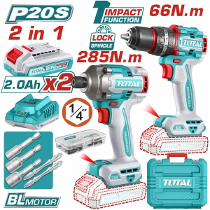 2 Lİ AVANTAJ SET - TIDLI206681 DARBELİ MATKAP, TIRLI2028E DARBELİ VİDALAMA