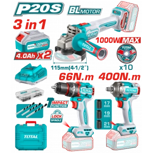 AVANTAJ 3 LÜ SET - DARBELİ MATKAP, TAŞLAMA, SOMUN SÖKME