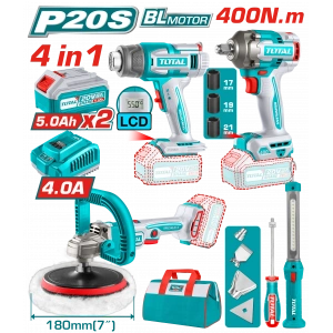 AVANTAJ 4 LÜ SET- POLİSAJ, SICAK HAVA TAB., SOMUN SÖKME, IŞIK