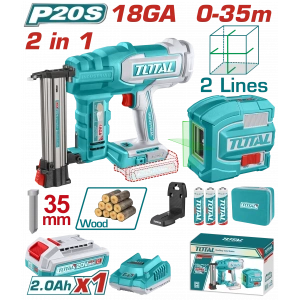 AVANTAJ SET - ÇİVİ TABANCASI, LAZER METRE