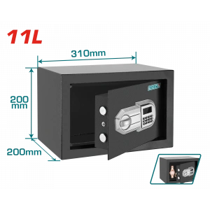 ELEKTRONİK ŞİFRELİ PARA KASASI 11L