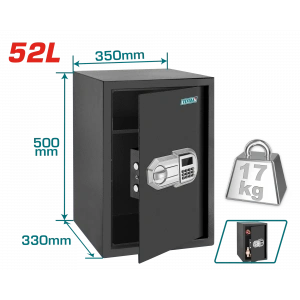 ELEKTRONİK ŞİFRELİ PARA KASASI 52L