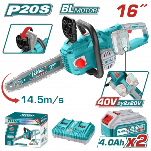 Lİ-ION AKÜLÜ 40V ZİNCİRLİ TESTERE