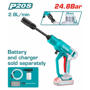 LI-ION AKÜLÜ BASINÇLI YIKAMA 25 BAR SOLO