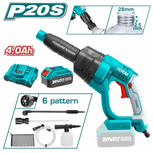 Li-Ion Akülü Basınçlı Yıkama Makinesi