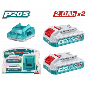 P20S 2Lİ 2.0 Ah TFBLI2001 AKÜ VE ŞARJ ALETİ SETİ