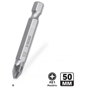 SGS POZİDRİV UÇLU BİTS S2 PZ1*50mm Sand-Pro Series 4 Lü PAKET