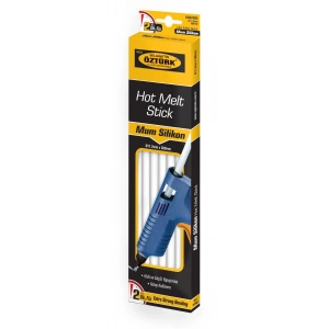 SGS Şeffaf Kalın Mum Silikon 200 gr 7 Adet (11.2 mm)