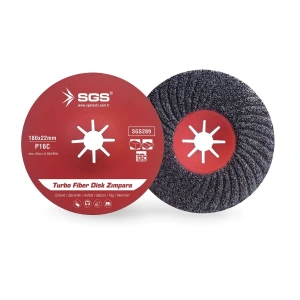 SGS TURBO FİBER DİSK ZIMPARA (115MM)
