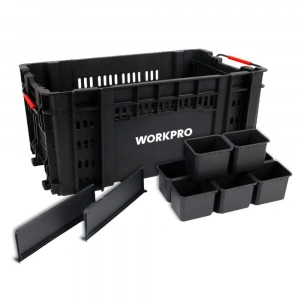 WORKPRO WP283028 46Lt 55,7x32,2x25cm Üstü Açık Profesyonel Takım Çantası