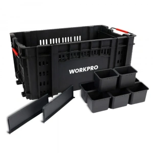 WORKPRO WP283028 46Lt 55,7x32,2x25cm Üstü Açık Profesyonel Takım Çantası