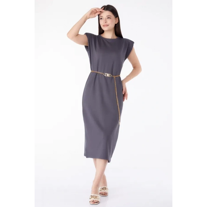 Jile elbise antrasit