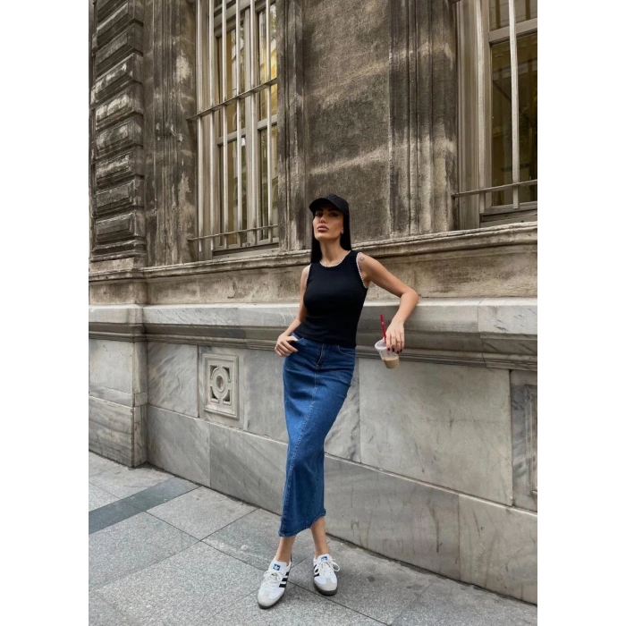 Kaşkorse kumaş bluz