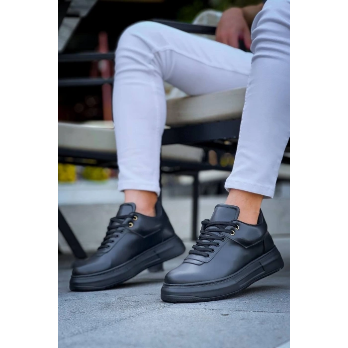 KB-X20 Kuback Kömür Cilt  Günlük Erkek Ayakkabı