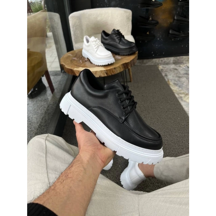 KB-X6 Kuback Siyah Cilt Günlük Erkek Ayakkabı