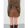 Kontrast deri etek kahve w260015