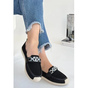 Wata Siyah Triko Babet Ayakkabı