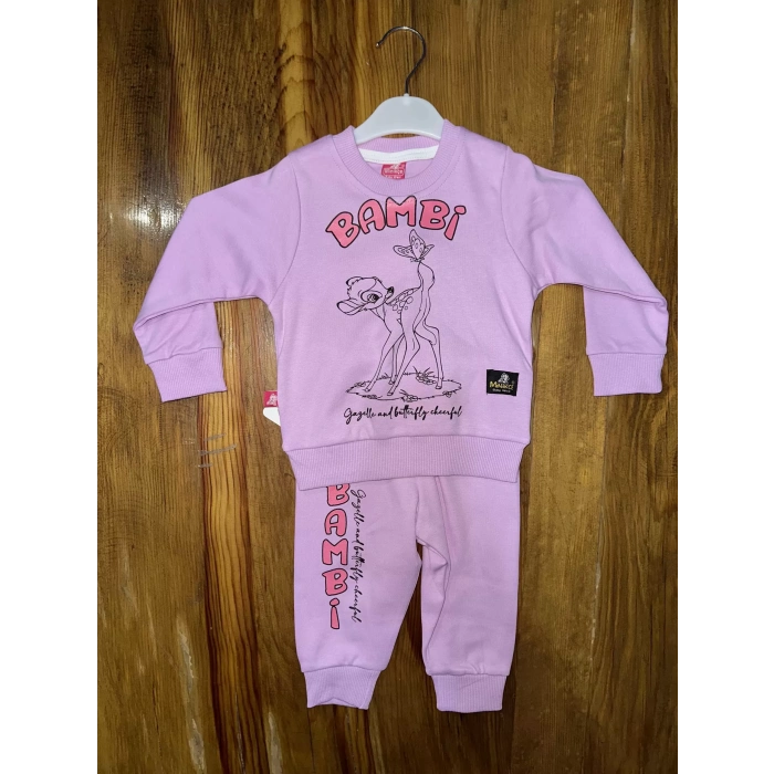 6-24 aylık bambi çocuk takımı lila