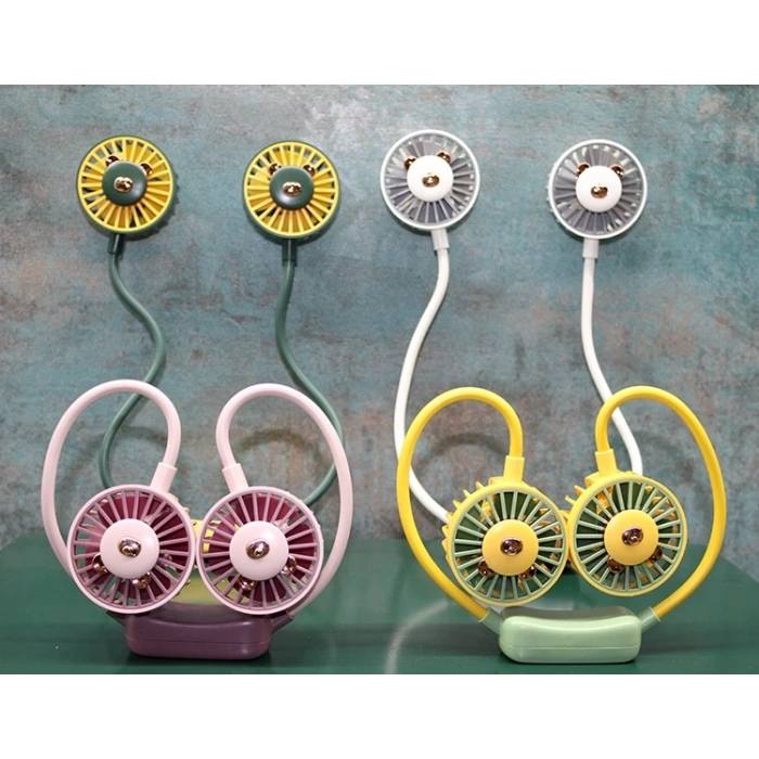 Kuromi Şarjlı Boyun Fanı Vantilatör 2 Kademeli Alk2690