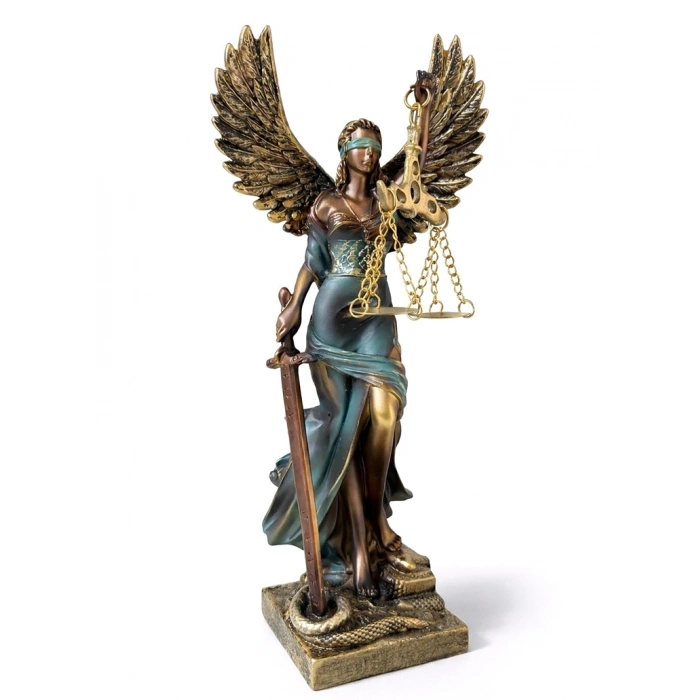 Polyester Kanatlı Adalet Biblosu Alk4419