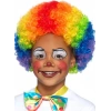 Rengarenk Kıvırcık Afro Peruk Bonus Saç 120 Gr