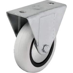 355 - 75x25 Mm Pvc Makaralı Sabit Teker 4 Adet