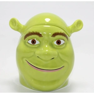 3d Shrek Tasarımı Kapaklı Kupa Bardak Alk4534