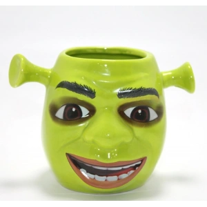 3d Shrek Tasarımı Porselen Kupa Bardak Alk4507