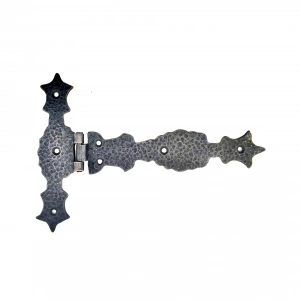 Antika Tarz Dekoratif Pirinç Kuyruklu Zambak Menteşe - 175x248 Mm, Oksit