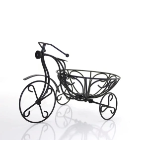 Ferforje Dekoratif Bisiklet Çiçeklik St00077