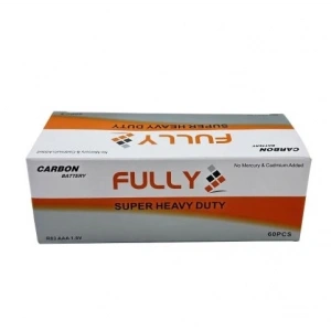 Fully Aaa Süper Heavy Duty İnce Kumanda Pil 60 Adet
