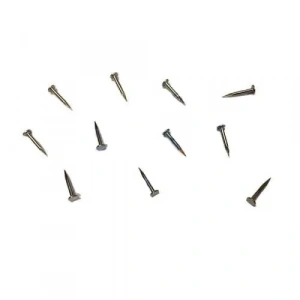 Klips, Menteşe, Ayağı Çivisi 9mm Çelik - Nikel 10gr