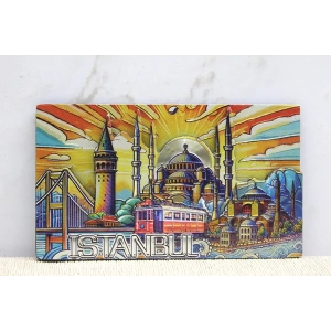 Silikon İstanbul Temalı Magnet Alk4346