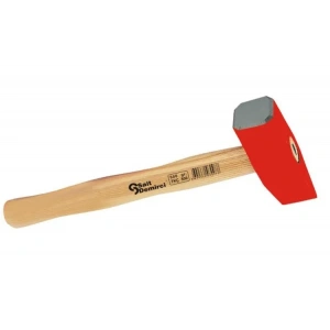 Taşçı Keski Çekiç 1000 Gr - Boyalı, Ahşap Saplı