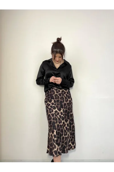 Leopar Saten Etek