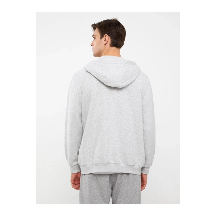 Casual Standart Kalıp Kapüşonlu Erkek Spor Hırka EPİC STORE