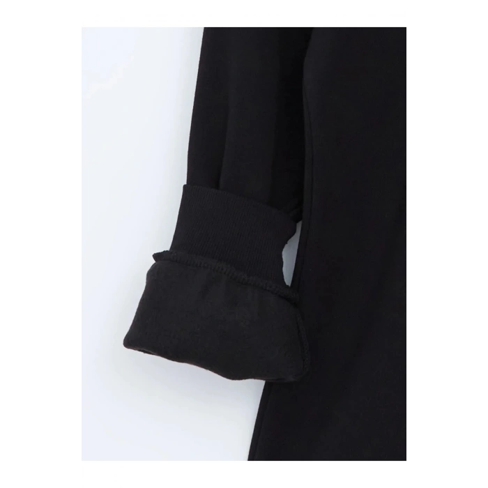 Modest Kapüşonlu Kadın Kalın Sweatshirt