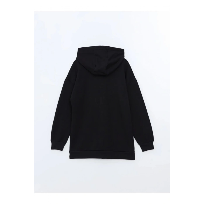 Modest Kapüşonlu Kadın Kalın Sweatshirt