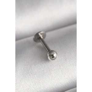 316L Çelik Gümüş Renk Topçuk Piercing