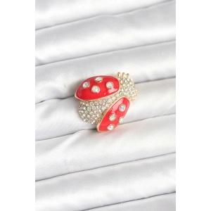 Uğur Böceği Model Broş