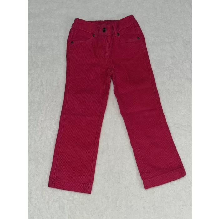 4 yaş fuşya kadife kız çocuk pantolon