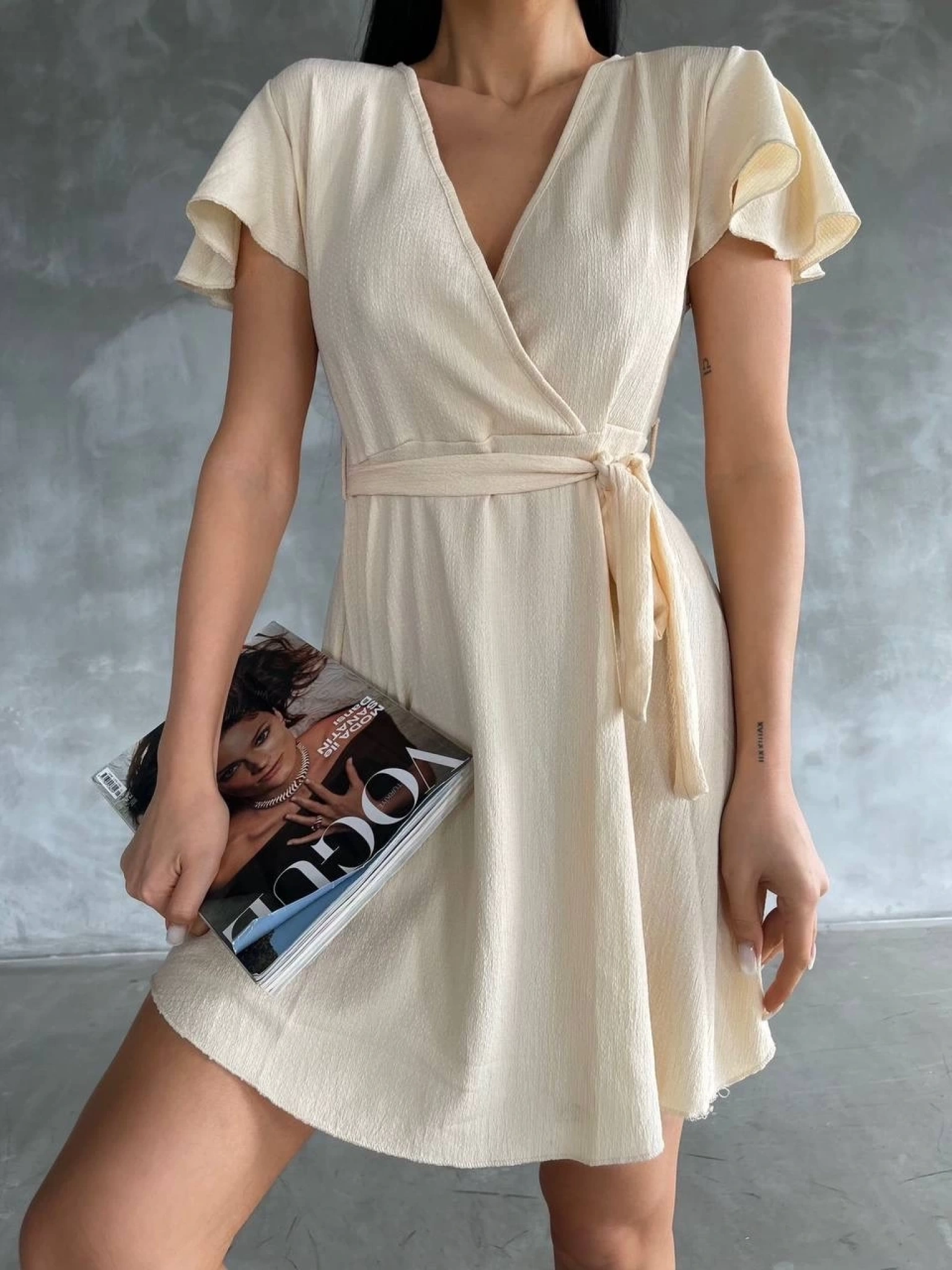 Bürümcük mini boy elbise